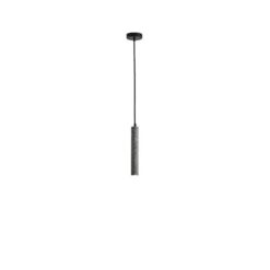 ΦΩΤΙΣΤΙΚΟ ΚΡΕΜΑΣΤΟ ΤΣΙΜΕΝΤΟ LED 3W 45X45X300mm ΓΚΡΙ ARTE ILLUMINA SALPICO