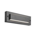 ΦΩΤΙΣΤΙΚΟ ΤΟΙΧΟΥ  LED 6W 255X42X90 3CCT IP65 ΓΚΡΙ ARTE ILLUMINA SENARIO