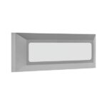 ΦΩΤΙΣΤΙΚΟ ΤΟΙΧΟΥ SLIM LED 4W IP65 230V 3CCT 230X80mm ΓΚΡΙ PRO ARTE ILLUMINA