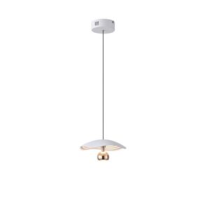 ΦΩΤΙΣΤΙΚΟ ΚΡΕΜΑΣΤΟ ΑΛΟΥΜΙΝΙΟ LED 8W 3000Κ 400Lm Φ230mm ΧΡΥΣΟ ARTE ILLUMINA ENIGMA