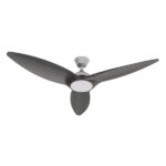 ΑΝΕΜΙΣΤΗΡΑΣ ΟΡΟΦΗΣ WIFI ΧΡΩΜΑ ΓΚΡΙ ΞΥΛΟΥ ΜΕ LED ΦΩΣ RGB ΚΑΙ ΚΟΝΤΡΟΛ Φ132 DC ΜΟΤΕΡ 35W