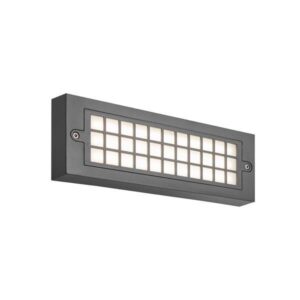 ΦΩΤΙΣΤΙΚΟ ΤΟΙΧΟΥ  LED 6W 255X30X90 3CCT IP65 ΓΡΑΦΙΤΗΣ ARTE ILLUMINA SENARIO