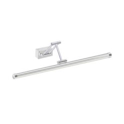 ΦΩΤΙΣΤΙΚΟ ΜΠΑΝΙΟΥ ΑΛΟΥΜΙΝΙΟ 14W 3CCT 600mm (βάση 80X40mm)  IP44 ΝΙΚΕΛ ARTE ILLUMINA LANO