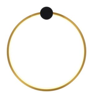 ΑΠΛΙΚΑ ΤΟΙΧΟΥ ΑΛΟΥΜΙΝΙΟΥ LED 40W 3000Κ 3120Lm 1300X1385mm ΜΑΥΡΟ-ΜΠΡΟΝΖΕ ARTE ILLUMINA AERO