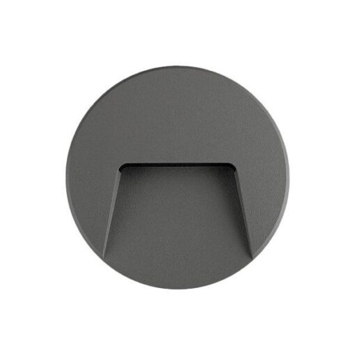 ΦΩΤΙΣΤΙΚΟ ΤΟΙΧΟΥ SLIM LED 3W IP65 230V 4000K Φ135mm ΓΡΑΦΙΤΗΣ PRO ARTE ILLUMINA