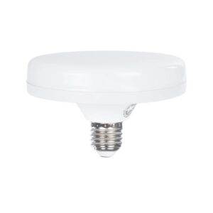 GloboStar® 60071 Λάμπα LED E27 UFO F120 22W 230V 2068lm 180° IP20 Θερμό Λευκό 2700k – Μ12 x Π12 x Υ7.5cm – 3 Χρόνια Εγγύηση