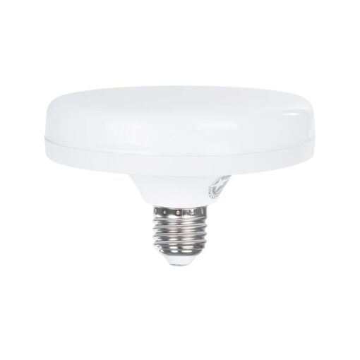 GloboStar® 60071 Λάμπα LED E27 UFO F120 22W 230V 2068lm 180° IP20 Θερμό Λευκό 2700k – Μ12 x Π12 x Υ7.5cm – 3 Χρόνια Εγγύηση