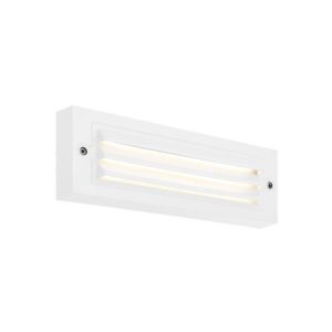 ΦΩΤΙΣΤΙΚΟ ΤΟΙΧΟΥ ΜΕ ΓΡΙΛΙΕΣ LED 6W 255X42X90 3CCT IP65 ΛΕΥΚΟ ARTE ILLUMINA SENARIO