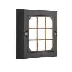 ΦΩΤΙΣΤΙΚΟ ΤΟΙΧΟΥ LED 6W 135X135X32 3CCT IP65 ΜΑΥΡΟ ARTE ILLUMINA SENARIO