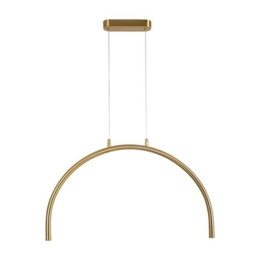 ΦΩΤΙΣΤΙΚΟ ΚΡΕΜΑΣΤΟ AΛΟΥΜΙΝΙΟ-METAΛΛΟ 5W 3000K 448Lm 600x20x330mm ΜΠΡΟΝΖΕ ARTE ILLUMINA APSIS