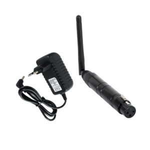 GLOBOSTAR® SKYDANCE-DM-WR 71578 DMX512 Ασύρματος Δέκτης RF 2.4Ghz ISM GFSK 20dBm 400m Θηλυκό XLR3 DC 5V IP20 – Μ1.9 x Π1.9 x Υ22cm – 5 Χρόνια Εγγύηση