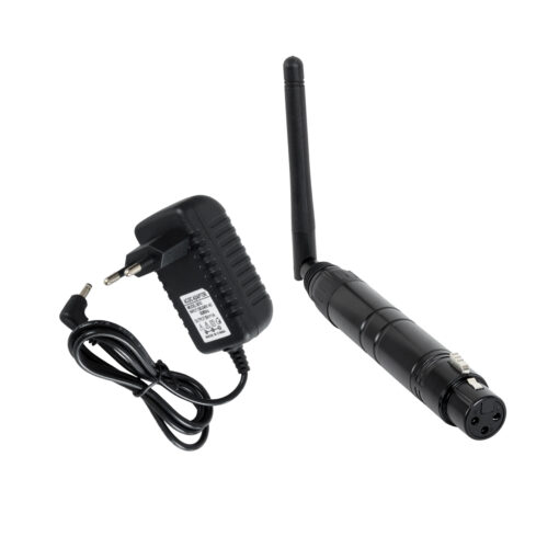 GLOBOSTAR® SKYDANCE-DM-WR 71578 DMX512 Ασύρματος Δέκτης RF 2.4Ghz ISM GFSK 20dBm 400m Θηλυκό XLR3 DC 5V IP20 – Μ1.9 x Π1.9 x Υ22cm – 5 Χρόνια Εγγύηση