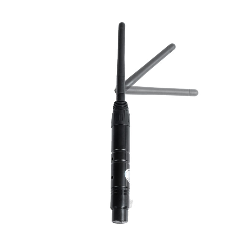 GLOBOSTAR® SKYDANCE-DM-WR 71578 DMX512 Ασύρματος Δέκτης RF 2.4Ghz ISM GFSK 20dBm 400m Θηλυκό XLR3 DC 5V IP20 – Μ1.9 x Π1.9 x Υ22cm – 5 Χρόνια Εγγύηση