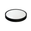 ΠΛΑΦΟΝΙΕΡΑ LED 18W 1100Lm Φ330mm 3CCT 3000-4000-6500K ΜΑΥΡΟ ARTE ILLUMINA MOONLIGHT