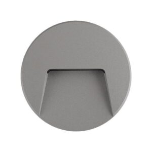 ΦΩΤΙΣΤΙΚΟ ΤΟΙΧΟΥ SLIM LED 3W IP65 230V 4000K Φ135mm ΓΚΡΙ PRO ARTE ILLUMINA