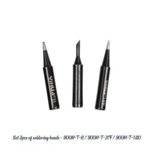 GloboStar® 79948 Σετ 3 Κεφαλών για Κολλητήρι – Σταθμού Συγκόλλησης