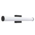 ΑΠΛΙΚΑ ΜΠΑΝΙΟΥ ΟΒΑΛ 15W 3CCT 600mm IP44 ΜΑΥΡO ARTE ILLUMINA PALΜ