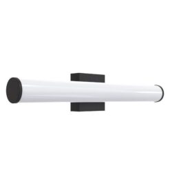ΑΠΛΙΚΑ ΜΠΑΝΙΟΥ ΟΒΑΛ 15W 3CCT 600mm IP44 ΜΑΥΡO ARTE ILLUMINA PALΜ