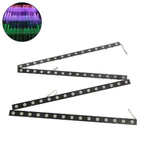 GloboStar® 90830 4 x Digital Pixel Addressable Facade Aluminum Bars – 4 x Ψηφιακές Μπάρες Αλουμινίου Πρόσοψης Κτιρίων LED SMD 3535 45W 60LED 60PIXEL SPI/TTL Protocol IC UCS512B 2700lm 120° DC 12V IP67 RGB – Μαύρο Σώμα – Μ400 x Π4.5 x Υ3.6cm – 4 Μπάρες