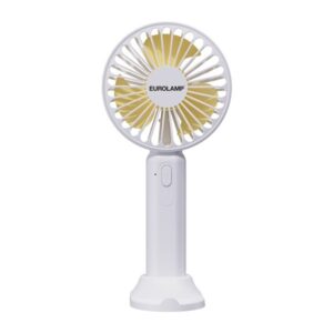 ΑΝΕΜΙΣΤΗΡΑΣ ΧΕΙΡΟΣ ΕΠΑΝΑΦΟΡΤΙΖΟΜΕΝΟΣ ΜΕ USB Φ9 ΛΕΥΚΟ-ΚΙΤΡΙΝΟ