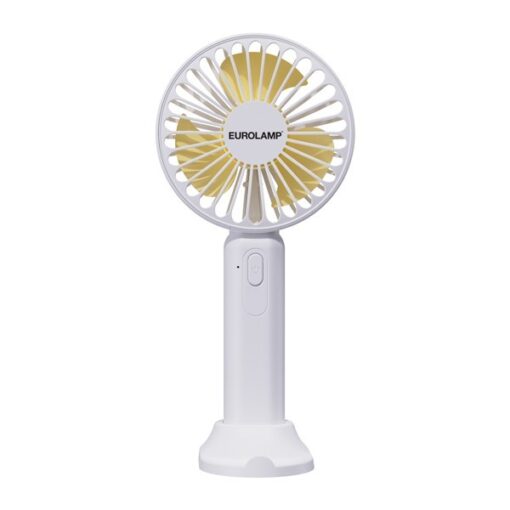 ΑΝΕΜΙΣΤΗΡΑΣ ΧΕΙΡΟΣ ΕΠΑΝΑΦΟΡΤΙΖΟΜΕΝΟΣ ΜΕ USB Φ9 ΛΕΥΚΟ-ΚΙΤΡΙΝΟ