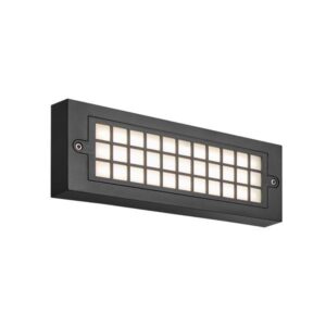 ΦΩΤΙΣΤΙΚΟ ΤΟΙΧΟΥ LED 6W 255X30X90 3CCT IP65 ΜΑΥΡΟ  ARTE ILLUMINA SENARIO