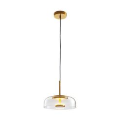 ΦΩΤΙΣΤΙΚΟ ΚΡΕΜΑΣΤΟ ΑΛΟΥΜΙΝΙΟΥ ΜΟΝΟΦΩΤΟ LED 5W Φ23ΧH8CM 3 CCT  ΔΙΑΦΑΝΟ ARTE ILLUMINA ECLIPSE