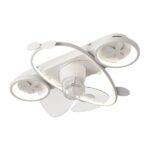 ΑΝΕΜΙΣΤΗΡΑΣ ΟΡΟΦΗΣ ΠΑΙΔΙΚΟΣ ΑΕΡΟΠΛΑΝΟ ΛΕΥΚΟΣ 24W ΜΕ LED ΦΩΣ 46W ΚΑΙ ΚΟΝΤΡΟΛ