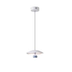 ΦΩΤΙΣΤΙΚΟ ΚΡΕΜΑΣΤΟ ΑΛΟΥΜΙΝΙΟ  LED 8W 3000Κ 400Lm Φ230mm ΜΠΛΕ ARTE ILLUMINA ENIGMA