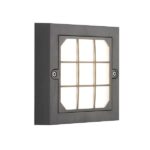 ΦΩΤΙΣΤΙΚΟ ΤΟΙΧΟΥ LED 6W 135X135X32 3CCT IP65 ΓΚΡΙ ARTE ILLUMINA SENARIO