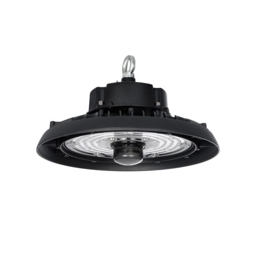 GLOBOSTAR® INDUSTRY 61704 Βιομηχανικό Φωτιστικό Καμπάνα High Bay UFO Τεχνολογίας Smart Group Linkable Control System 2.4Ghz με Αισθητήρα Κίνησης Microwave LED 100W 15000lm SDCM