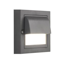 ΦΩΤΙΣΤΙΚΟ ΤΟΙΧΟΥ LED 6W 135X135X55 3CCT IP65 ΓΡΑΦΙΤΗΣ ARTE ILLUMINA SENARIO