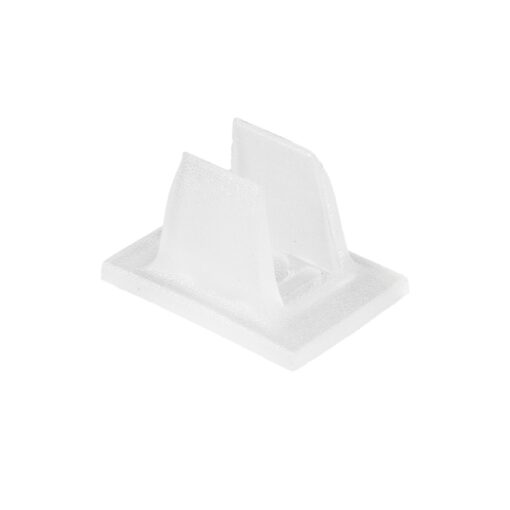 GloboStar® 70623 Βάση Στήριξης για την Neon Flex Ovale RGB LED 18W/m DC 24V – Μ2 x Π1.5 x Υ1.3cm