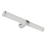 ΑΠΛΙΚΑ ΜΠΑΝΙΟΥ ΤΡΙΓΩΝΗ 15W 3CCT 600mm IP44 ΝΙΚΕΛ ARTE ILLUMINA SALO