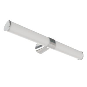 ΑΠΛΙΚΑ ΜΠΑΝΙΟΥ ΤΡΙΓΩΝΗ 15W 3CCT 600mm IP44 ΝΙΚΕΛ ARTE ILLUMINA SALO