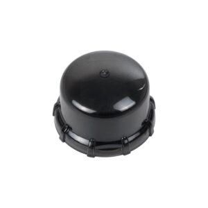 GLOBOSTAR® INDUSTRY-CAP 61707 Κάλυμμα με Zhaga Socket για τα Βιομηχανικά Φωτιστικά Καμπάνες High Bay UFO Τεχνολογίας Smart Group Linkable Control System 2.4Ghz Αδιάβροχο IP65 Μαύρο Πλαστικό ABS – Μ5 x Π5 x Υ3.5cm