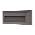ΑΠΛΙΚΑ ΤΟΙΧΟΥ LED SLIM 2W IP65 220-240V 3CCT 230X80X27mm ΜΑΥΡΟ PRO ARTE ILLUMINA