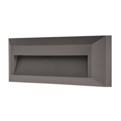 ΑΠΛΙΚΑ ΤΟΙΧΟΥ LED SLIM 2W IP65 220-240V 3CCT 230X80X27mm ΜΑΥΡΟ PRO ARTE ILLUMINA