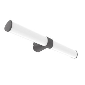 ΑΠΛΙΚΑ ΜΠΑΝΙΟΥ ΤΡΙΓΩΝΗ 15W 3CCT 600mm  IP44 ΜΑΥΡΟ ARTE ILLUMINA SALO