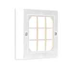 ΦΩΤΙΣΤΙΚΟ ΤΟΙΧΟΥ LED 6W 135X135X32 3CCT IP65 ΛΕΥΚΟ ARTE ILLUMINA SENARIO