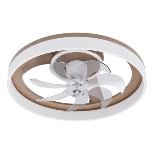 ΑΝΕΜΙΣΤΗΡΑΣ ΠΛΑΦΟΝΙΕΡΑ ΟΡΟΦΗΣ ΧΡΩΜΑ ΞΥΛΟΥ-ΔΙΑΦΑΝΟΣ Φ50 DC 20W