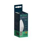 LED Bulb – 6.5W E14 Plastic Candle 3000K E14V-TAC  211111