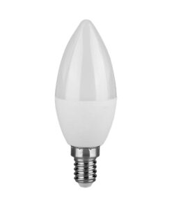 LED Bulb – 6.5W E14 Plastic Candle 3000K E14V-TAC  211111