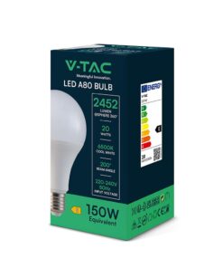 LED Bulb – 20W A80 Е27 Thermoplastic 6400K        V-TAC  23749