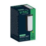 Φωτιστικό Τοίχου 12W LED Μαύρο IP65 CCT V-TAC 23758