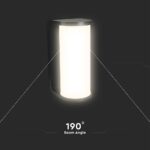 Φωτιστικό Τοίχου 12W LED Μαύρο IP65 CCT V-TAC 23758