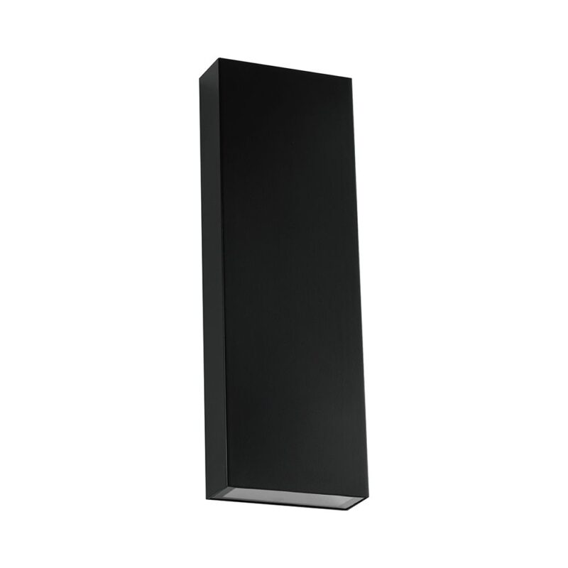 8W LED Wall Light PC Up & Down Black Body 4000K IP65V-TAC  23760