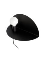 NIT BLACK WALL LAMP LEFT – 1-FR01004