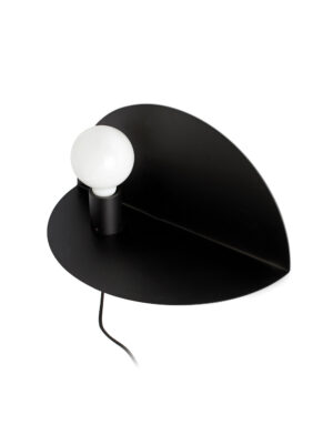 NIT BLACK WALL LAMP LEFT – 1-FR01004