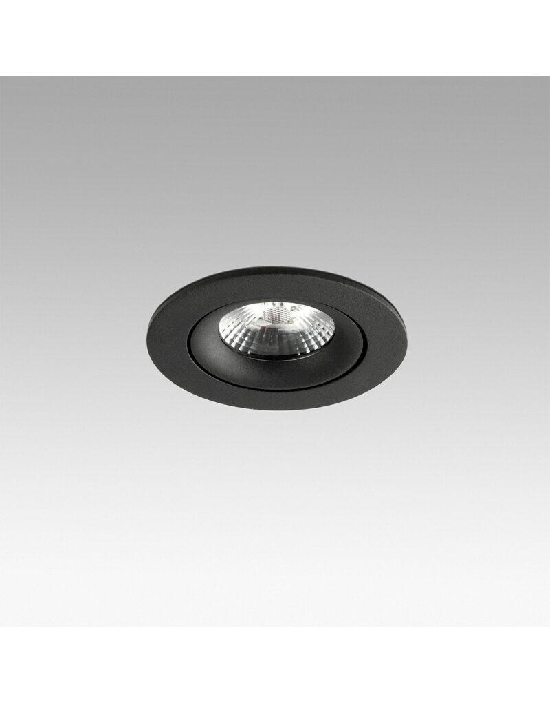 NAIS BLACK ORIENTABLE DOWNLIGHT 7W 2700K 36? – 1-FR02111002